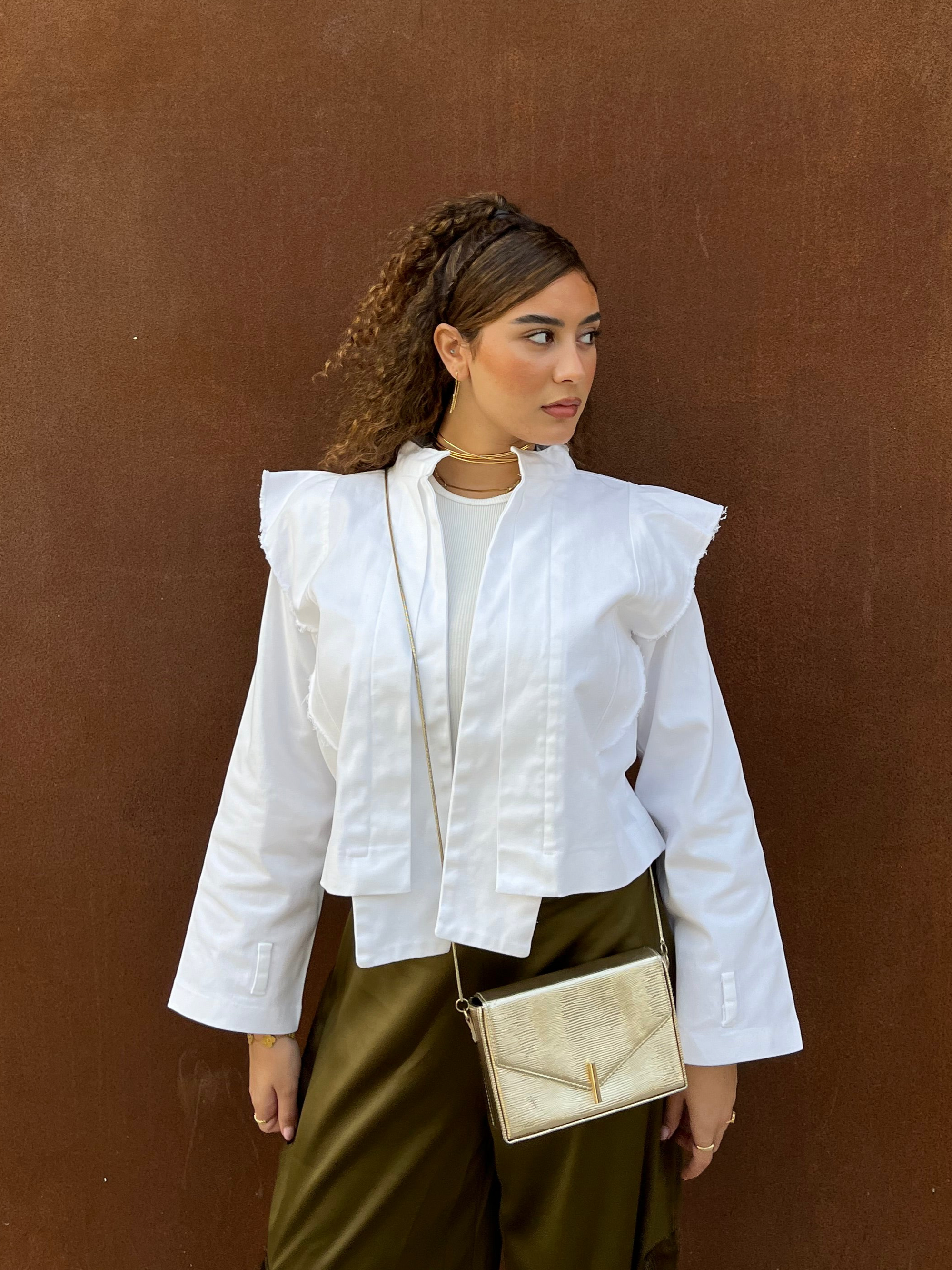 ICONIC DENIM IN WHITE