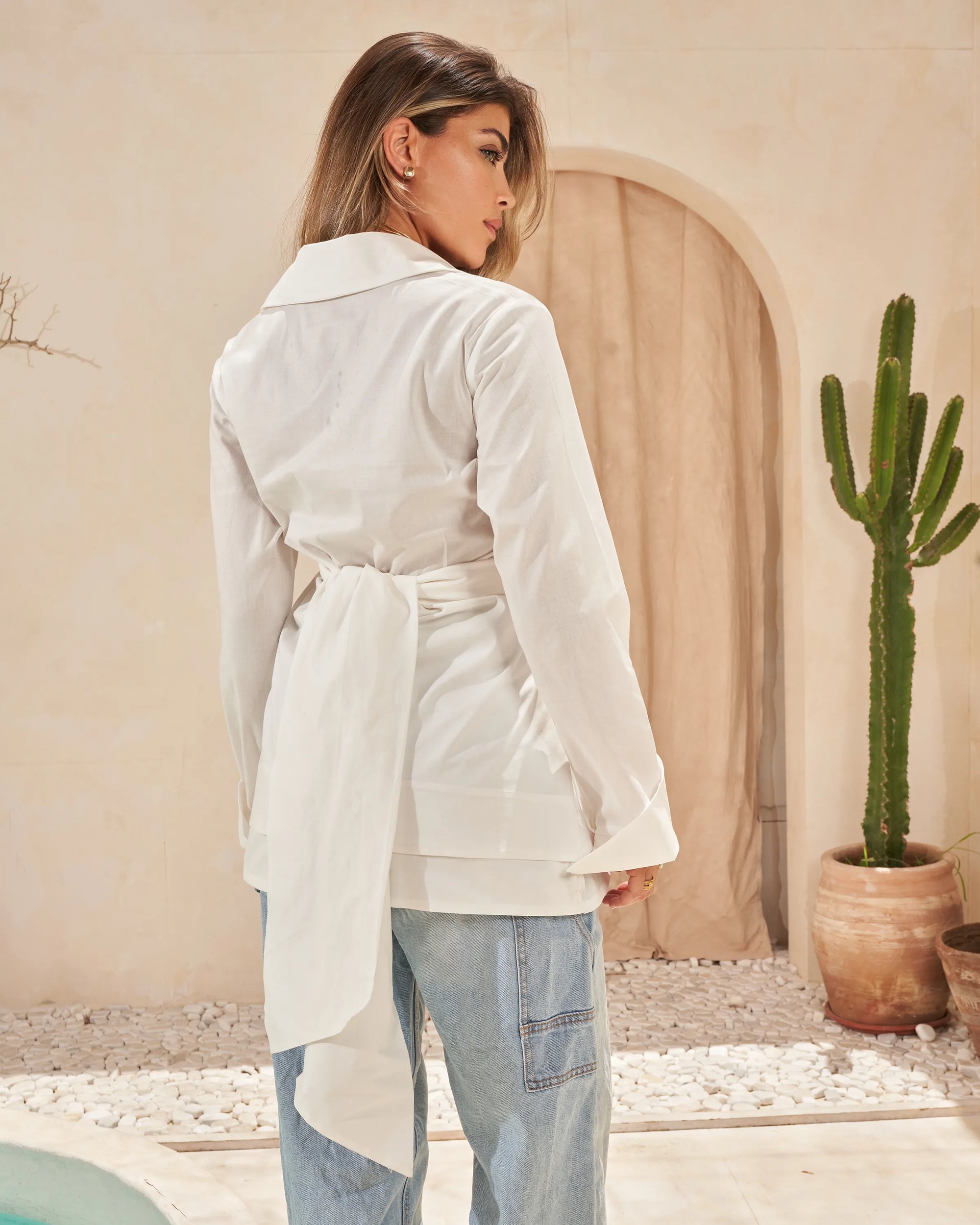 KIVA WRAP SHIRT